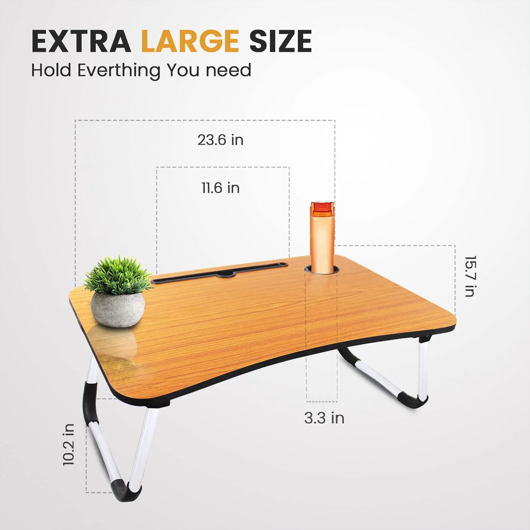 Portable Wood Laptop Folding Table