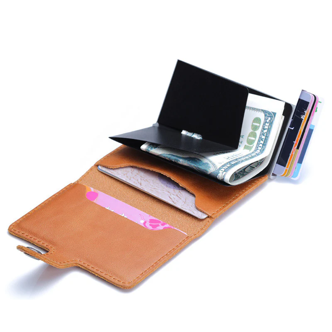 Pop-Out card holder Wallet