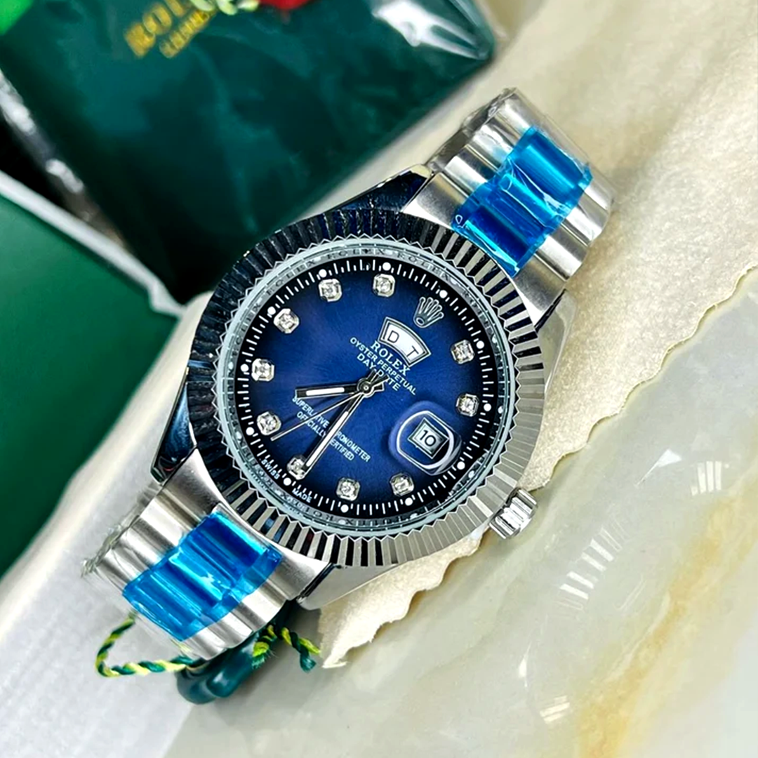 Rolex Sapphire Blue Trending Watch