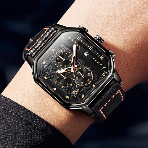 Square Wrist Octagon Watches for Men