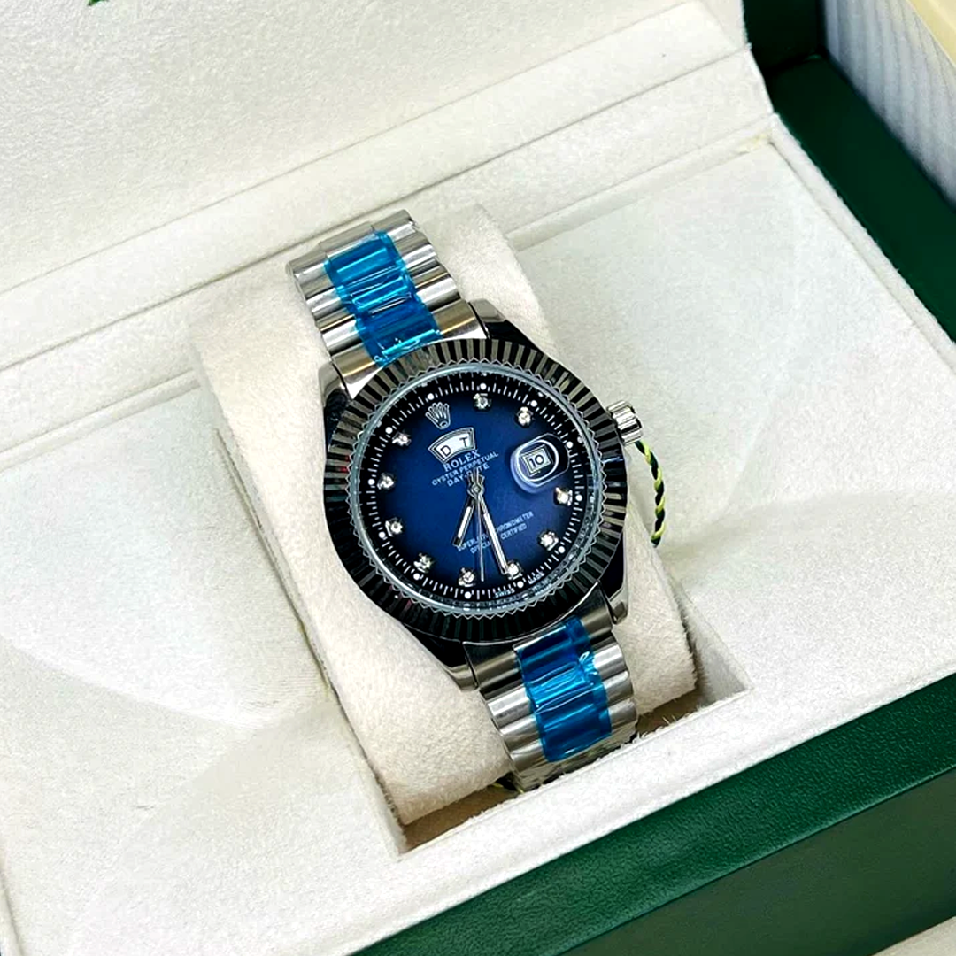 Rolex Sapphire Blue Trending Watch