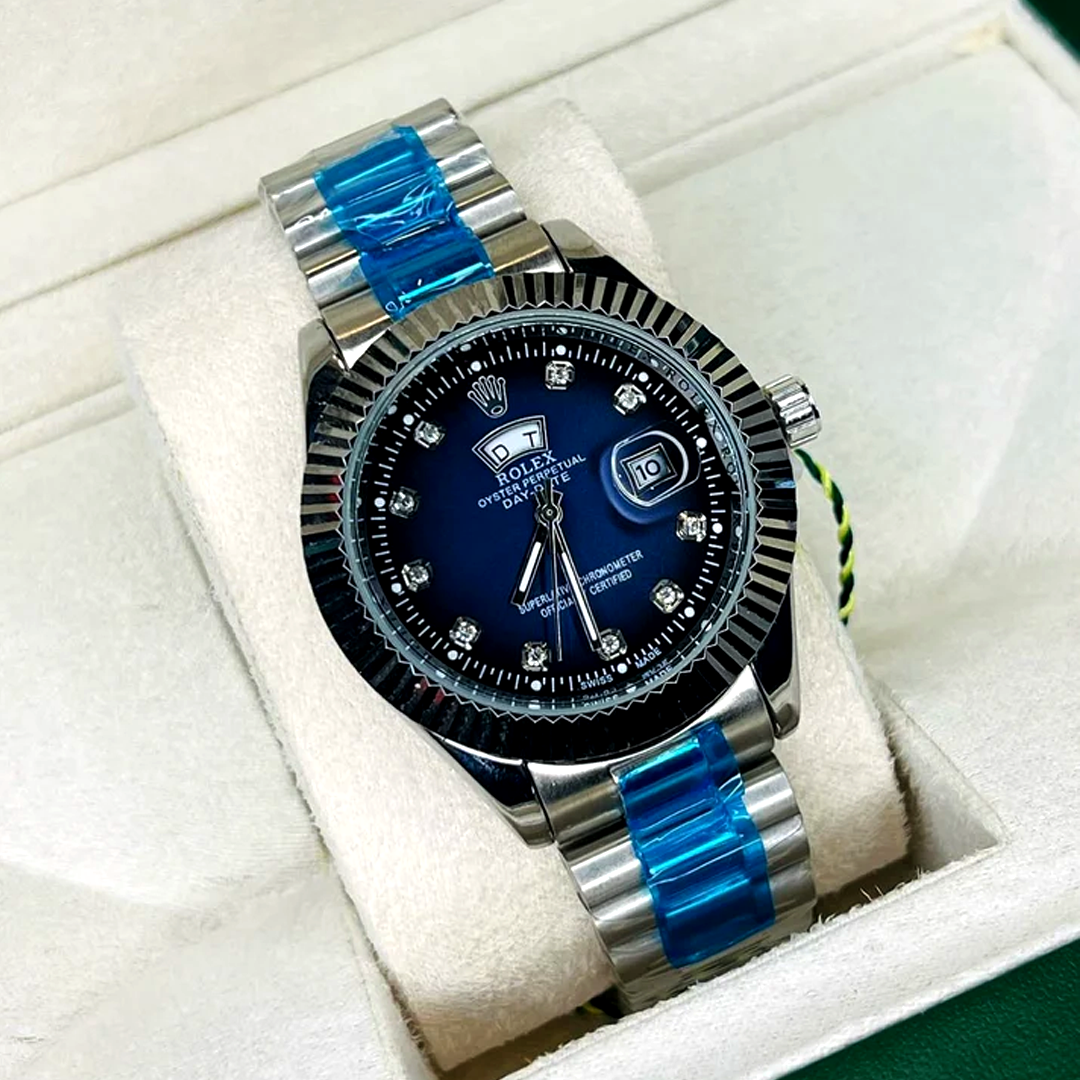 Rolex Sapphire Blue Trending Watch