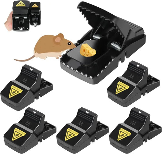 Heavy duty plastic mouse trap