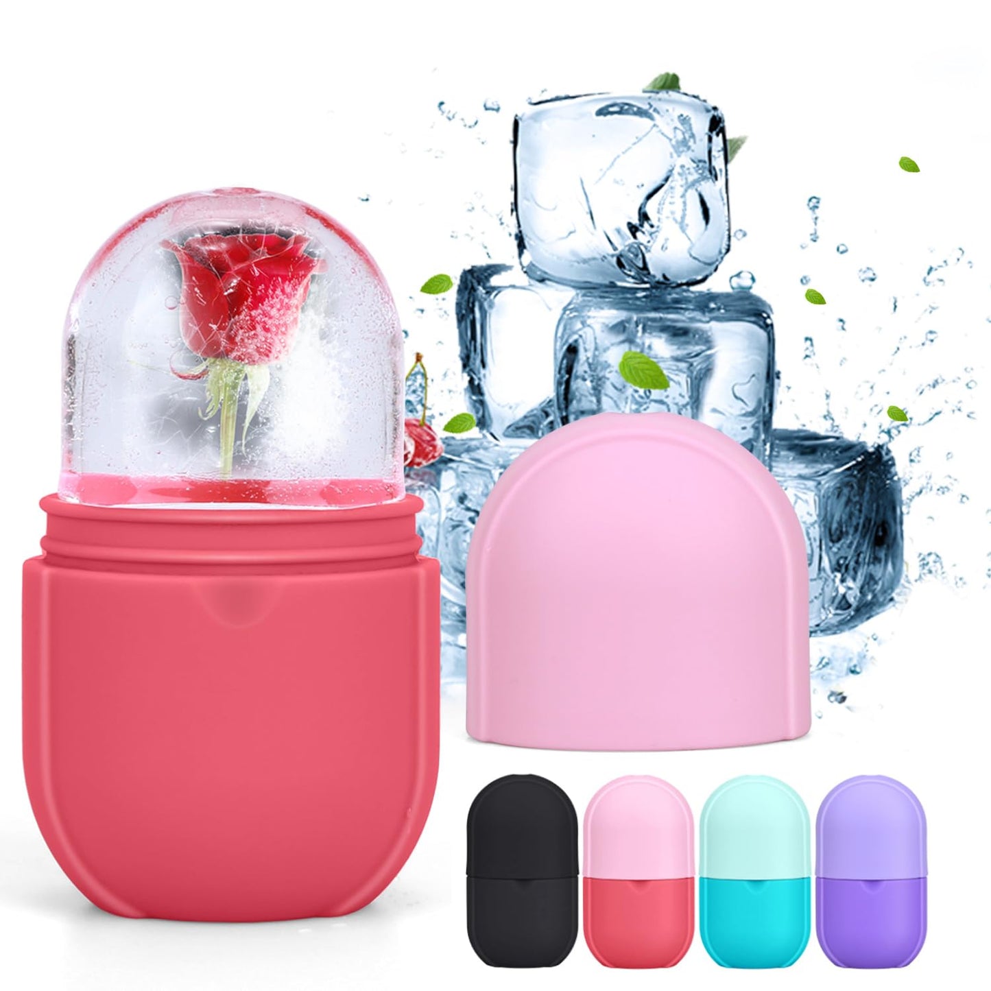 Silicon Ice Cube Face Roller