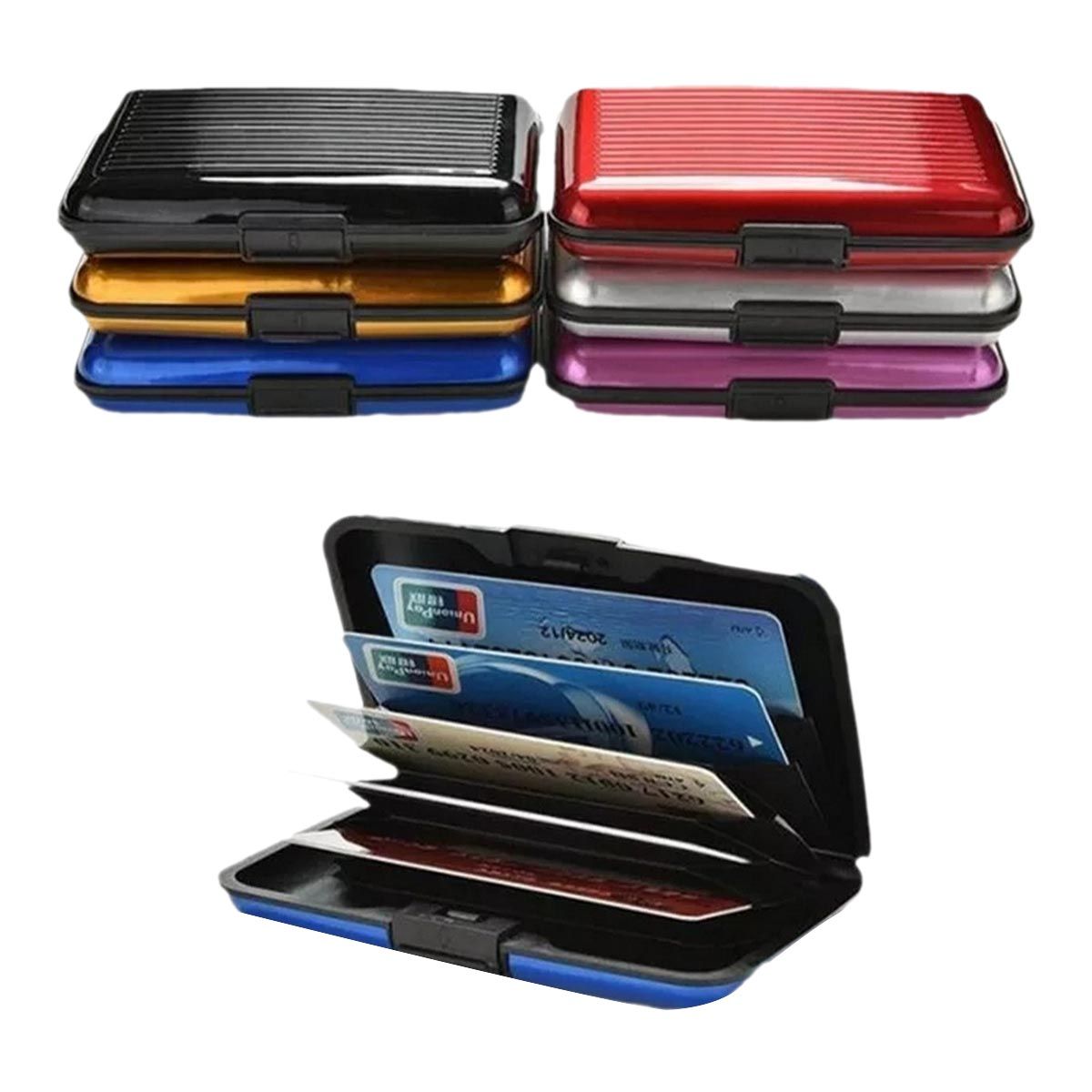 Waterproof Resistant Aluminum Card Holder