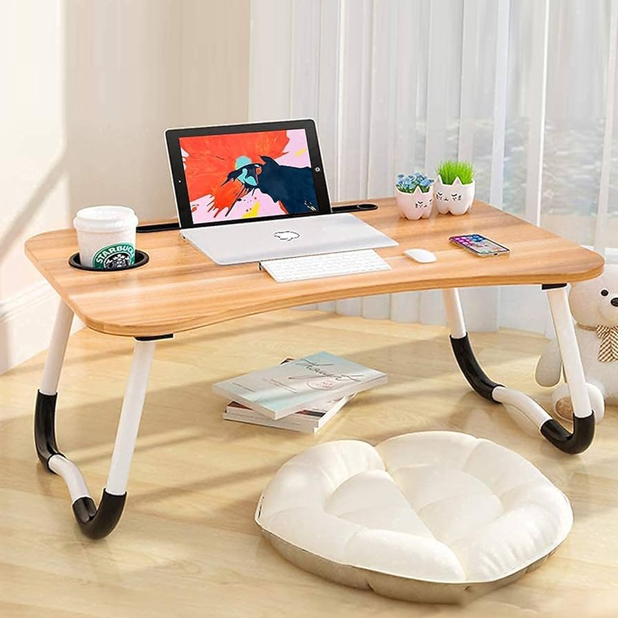 Portable Wood Laptop Folding Table