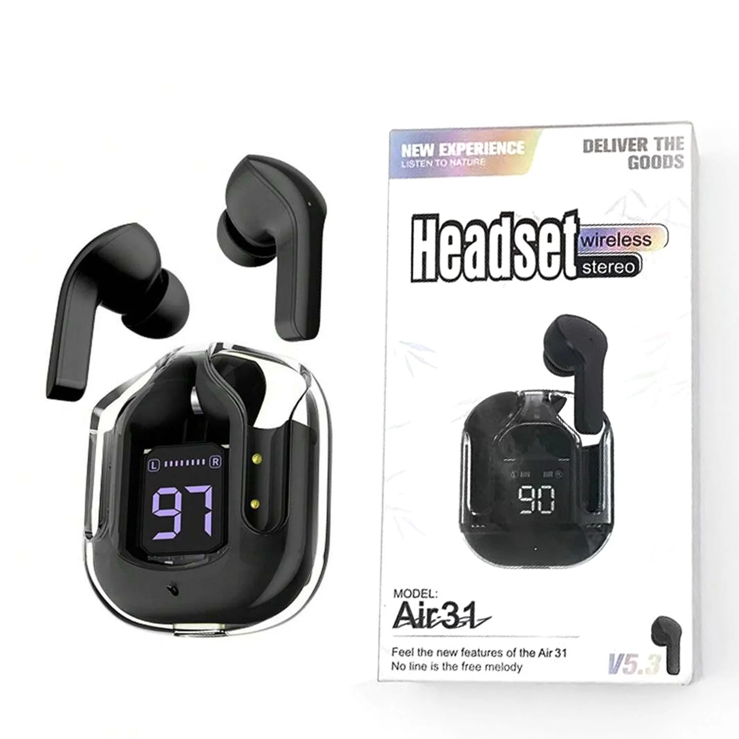 Air 31 TWS Transparent EarBuds