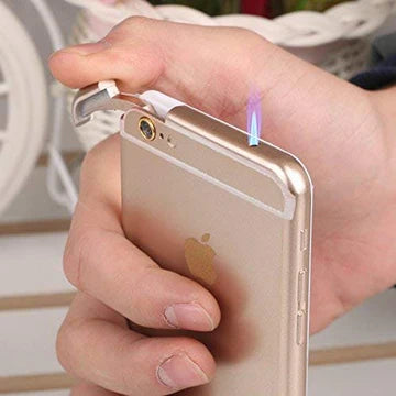 Refillable IPhone Lighter