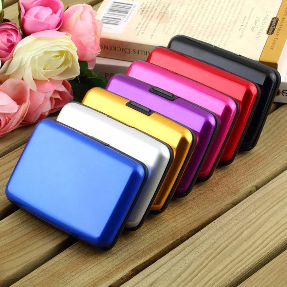 Waterproof Resistant Aluminum Card Holder