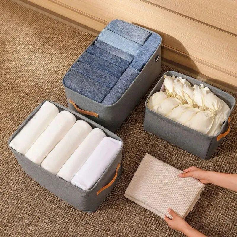 Foldable Clothes and Miscellaneous Items Storage Box  Wardrobe Organization and Storage