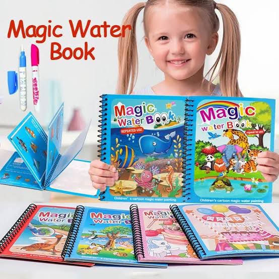 Magic Colouring Book Invisible Ink.